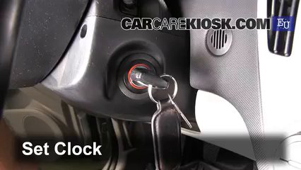 2008 Kia Ceed LX 1.4L 4 Cyl. Reloj Fijar hora de reloj